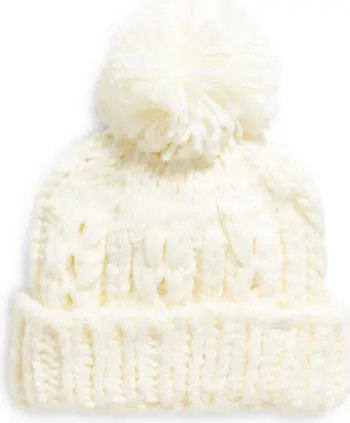 BP. Chunky Knit Pompom Beanie | Nordstrom | Nordstrom