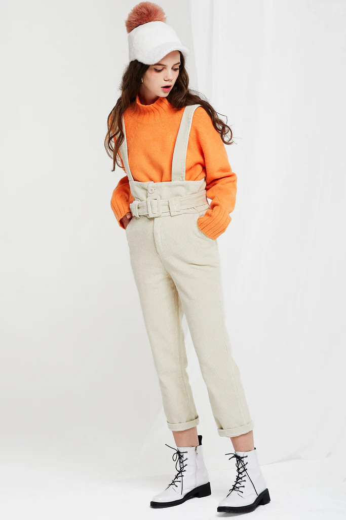 Sima Corduroy Belted Overall | Storets (Global)