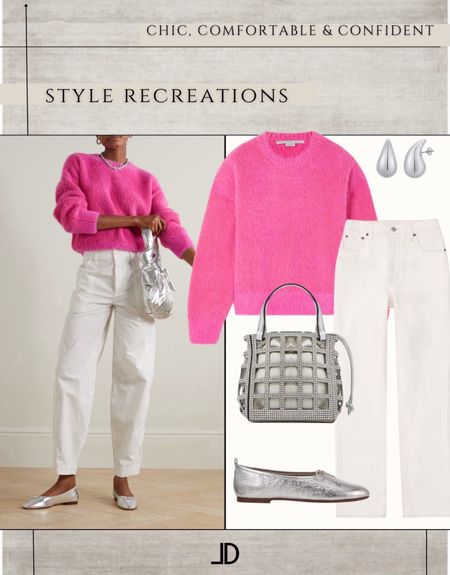 ✨Tap the bell above for daily elevated Mom outfits.


Winter outfit to spring outfit
What to wear to
Lunch, white jeans, pink sweaters
Metallic crystal
Rhinestone  tote and metallic silver ballet flats.

"Helping You Feel Chic, Comfortable and Confident." -Lindsey Denver 🏔️ 

Wedding Guest Dress  Vacation Outfit Date Night Outfit  Dress  Jeans Maternity  Resort Wear  Home Spring Outfit  Work Outfit #spring #teacher    #springoutfit #marcfisher  target #targetstyle #targethome #targetdecor #teenboy #targetfinds #nordstrom #shein #walmart #walmartstyle #walmartfashion #walmartfinds #amazonstyle #modernhome #amazon #amazonfinds #amazonstyle #style #fashion  #hm #hmstyle   #express #anthropologie#forever21 #aerie #tjmaxx #marshalls #zara #fendi #asos #h&m #blazer #louisvuitton #mango #beauty #chanel  #neutral #lulus #petal&pup #designer #inspired #lookforless #dupes #sale #deals ell #sneakers #shoes #mules #sandals #heels #booties #boots #hat #boho #bohemian #abercrombie #gold #jewelry  #celine #midsize #curves #plussize #dress # #vintage #gucci #lv #purse #tote  #weekender #woven #rattan # #minimalist #skincare #fit #ysl  #quilted #knit #jeans #denim #modern #diningroom #livingroom #bag #handbag #styled #stylish #trending #trendy #summer #summerstyle #summerfashion #chic #chicdecor #black #white  #jeans #denim  


#LTKfindsunder50 #LTKover40