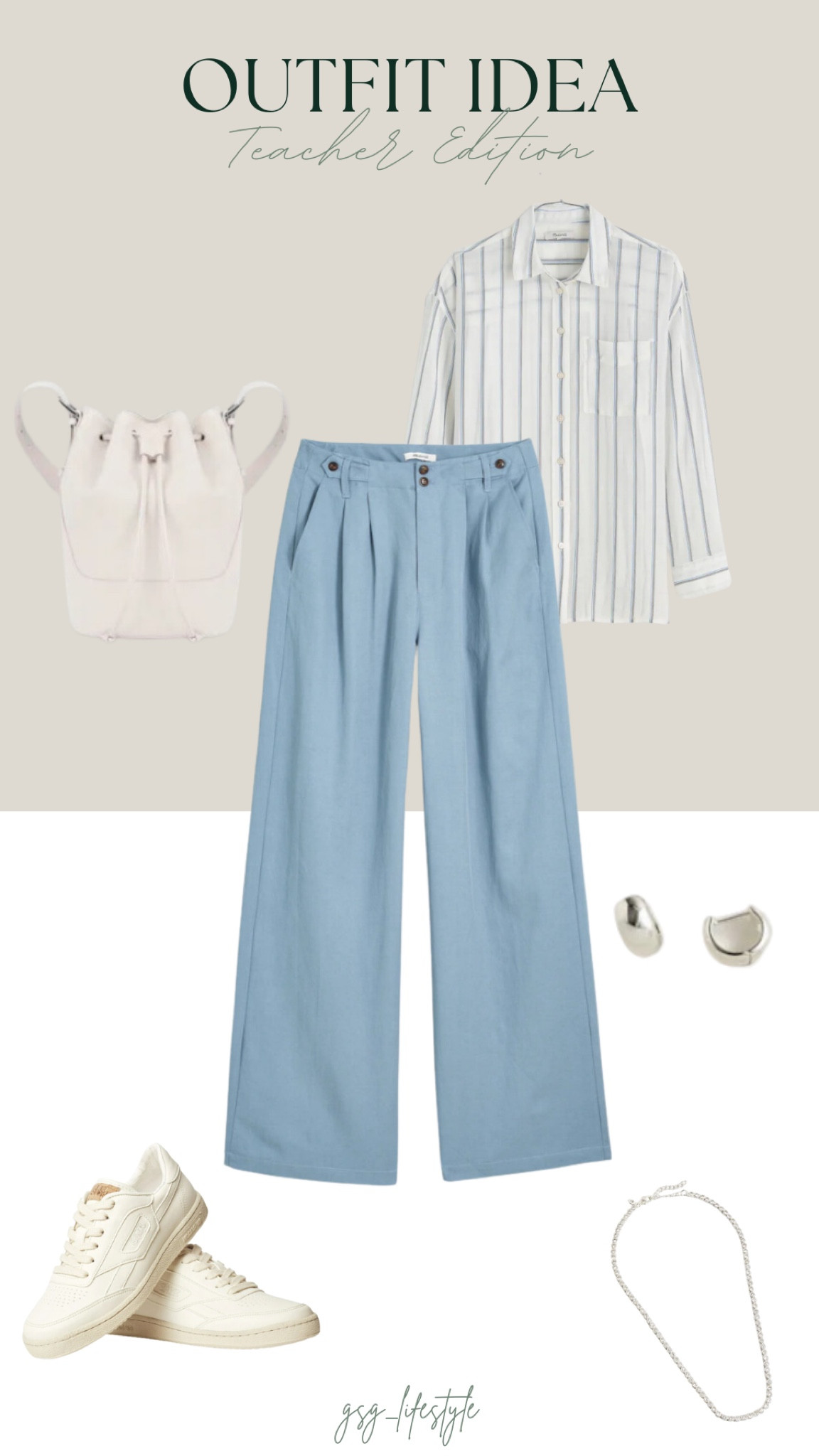 Outfit Idea: Teacher Edition

My style and work attire is very similar to what I see many teachers wear, so I felt like doing a little inspo especially since school is about to start for so many people.

Let me know what you think! 

#LTKBacktoSchool #LTKWorkwear #LTKMidsize