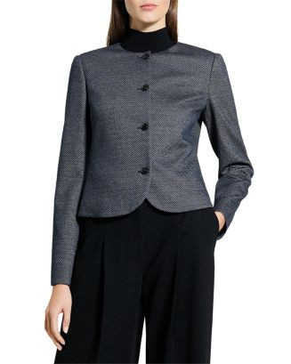 Herringbone Tweed Clean Jacket | Bloomingdale's (US)