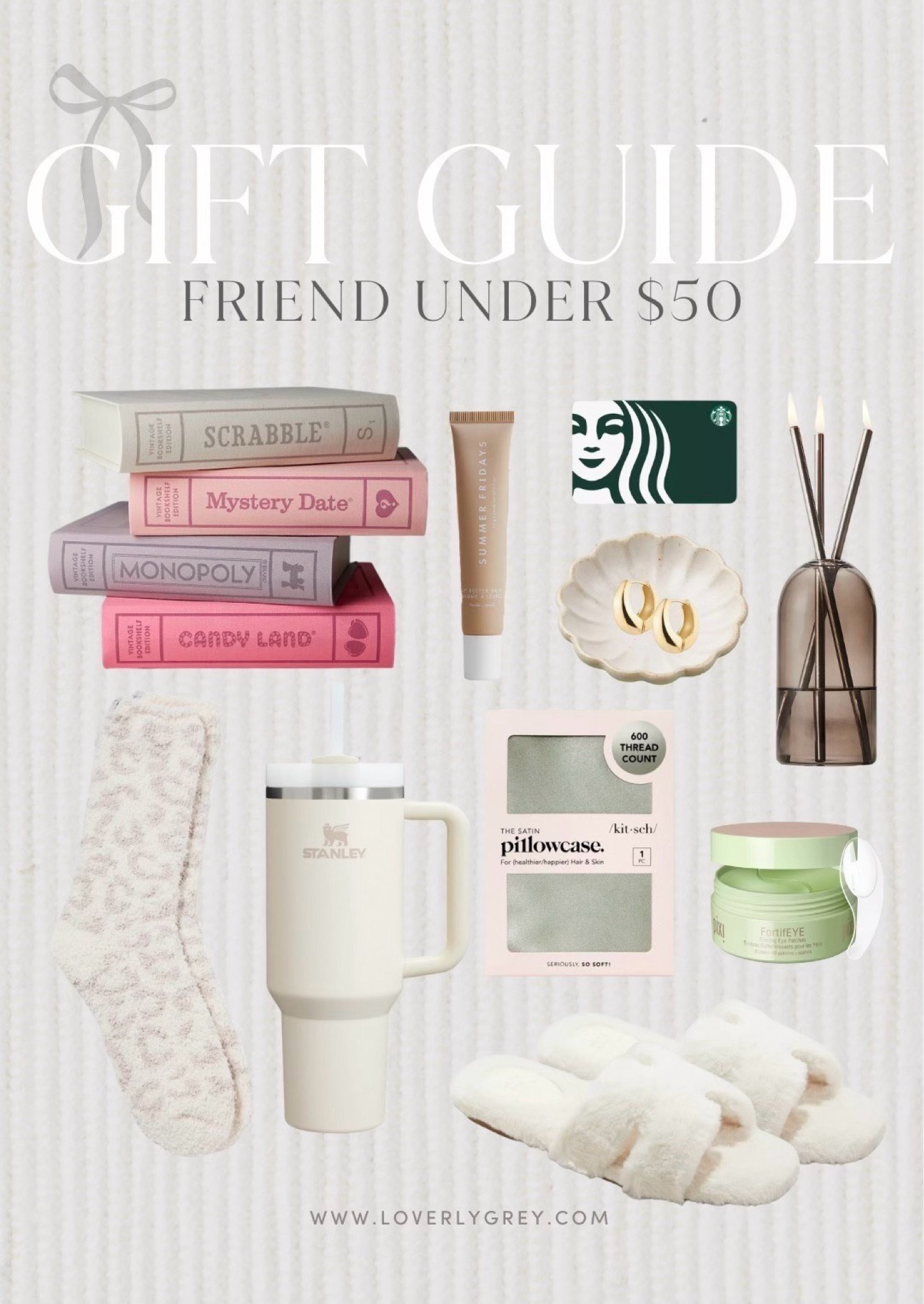 Gifts under $50! These Barefoot Dreams socks and satin pillowcase are perfect for any friend on your list. Loverly Grey, gift guide 

#LTKHoliday #LTKSeasonal #LTKGiftGuide