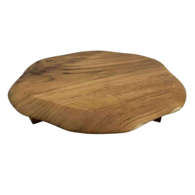 Brown Wooden Riser, 11.8", Natural, sold by At Home | At Home