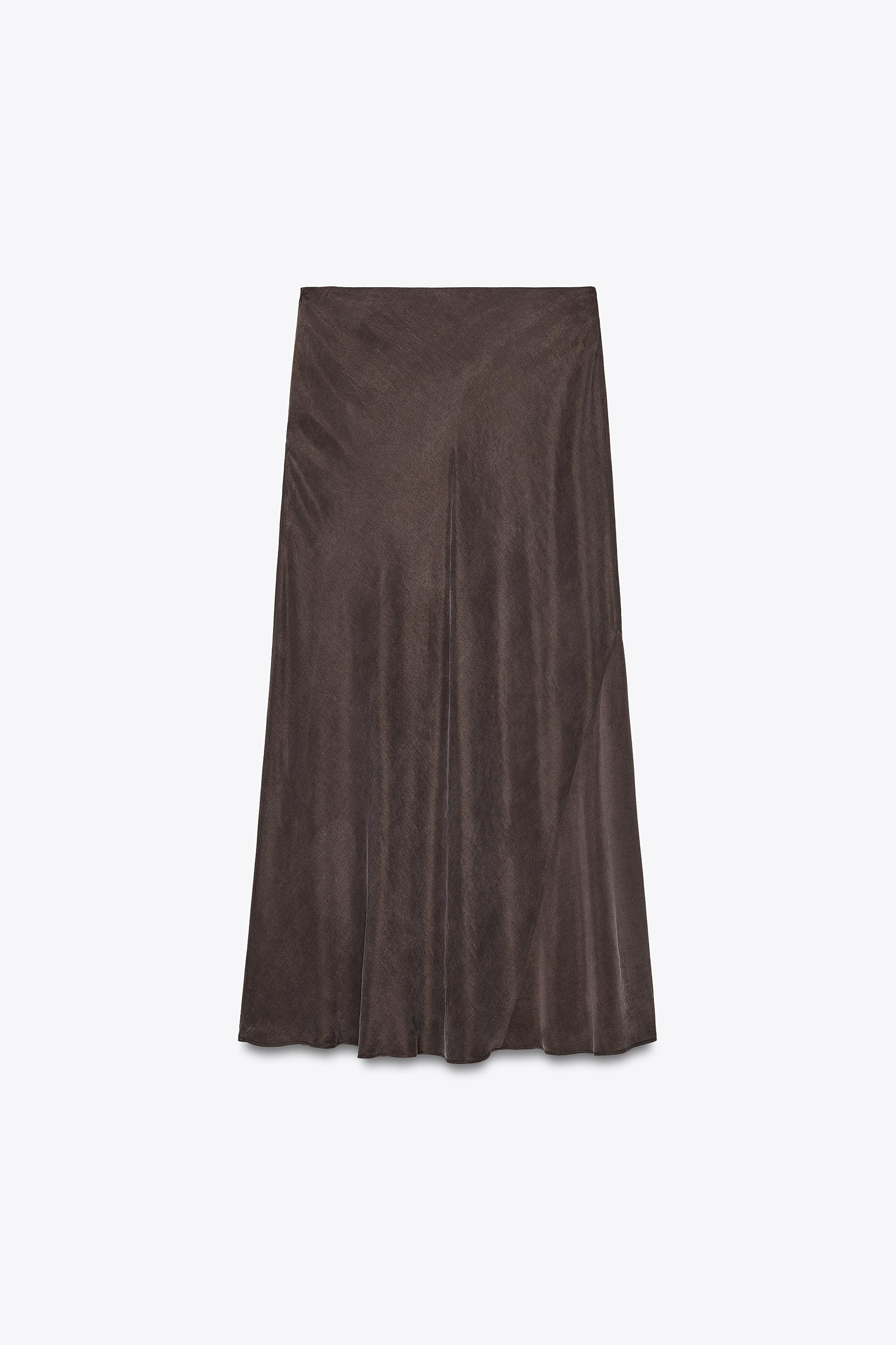 ZW COLLECTION LONG SKIRT | Zara UK
