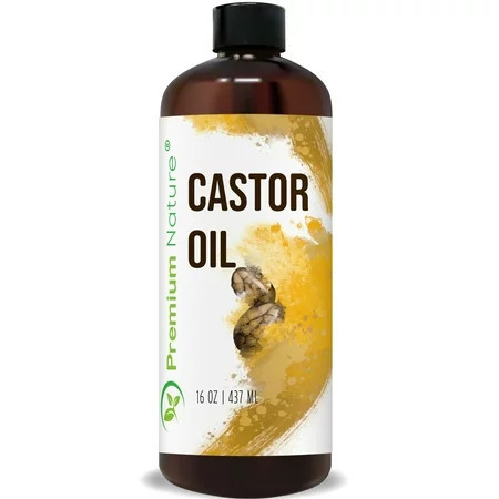 Castor Oil Pure Carrier Oil 16 oz - Cold Pressed Castrol Oil for Essential Oils Natural Skin Moisturizer Body & Face Oil Eyelashes Eyebrows & Hair Growth Serum Heals Inflamed Skin Limited Edition 2.0 | Walmart (US)