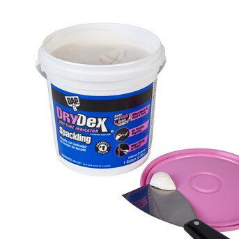 DAP DryDex 128-oz Color-changing Interior/Exterior White Spackling | Lowe's