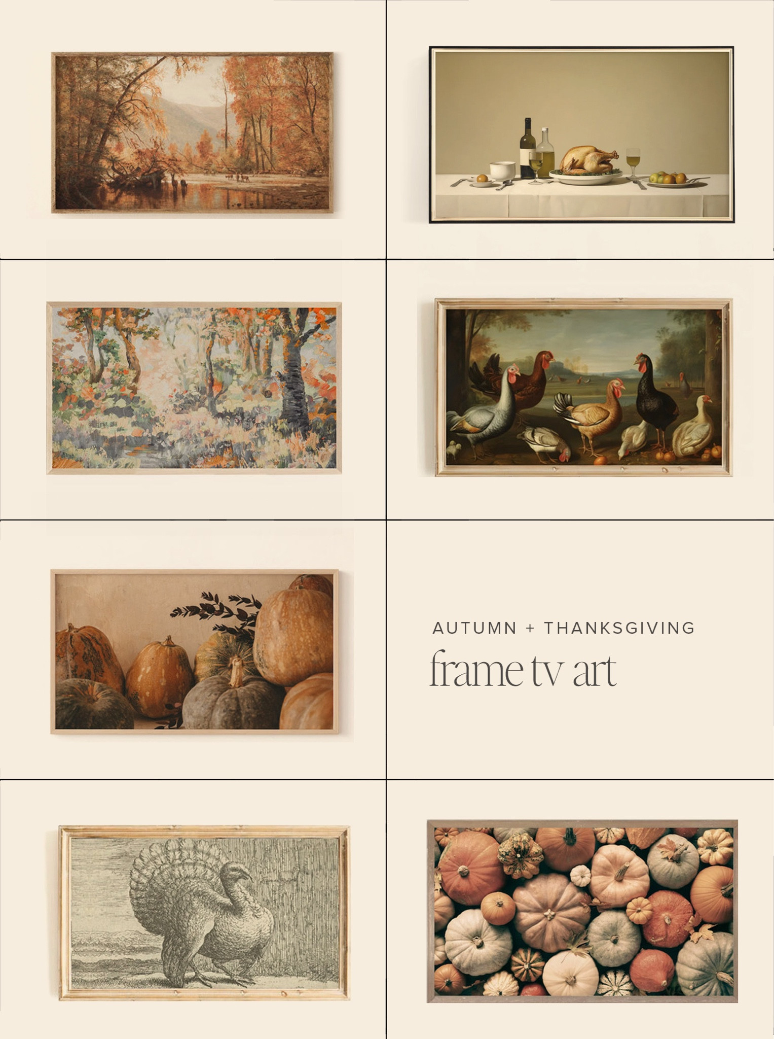 thanksgiving and autumnal frame tv art! all of them are under $4

#LTKHoliday #LTKSeasonal #LTKhome