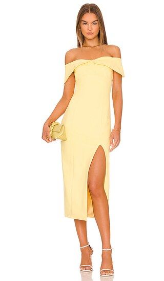 Plateau Dress in Lemon | Revolve Clothing (Global)