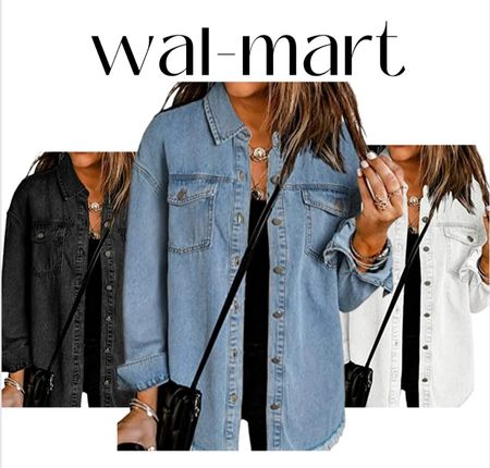 Walmart 
Boyfriend denim jacket 
Fall


#LTKBacktoSchool #LTKFind #LTKSeasonal