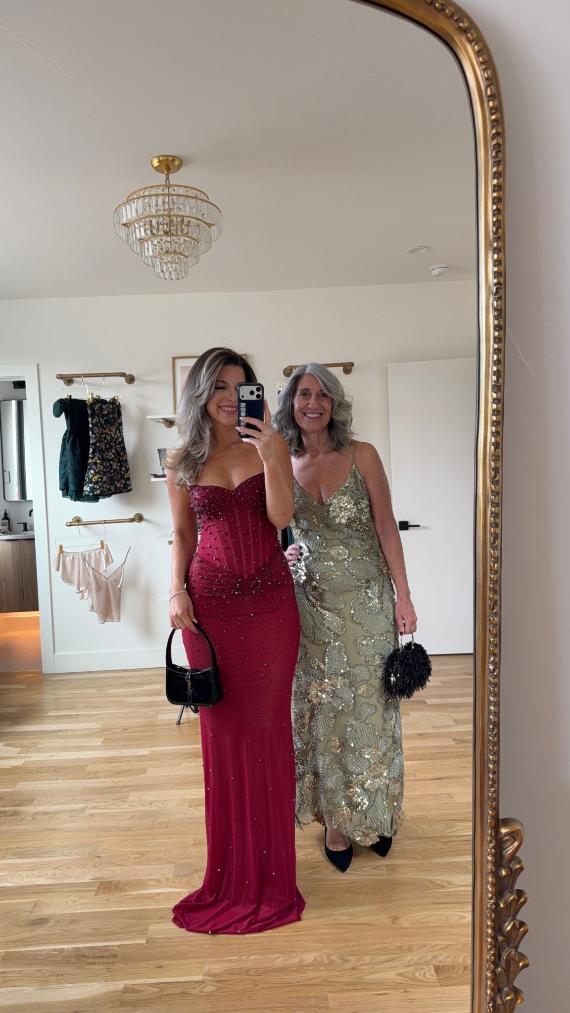 Mom and me wedding guest and formal event dresses red sequin corset dress and green floral metallic dress

Vici code: emerson30
Vivrelle code: emersonhannon
Electric picks code: emerson20

Wearing my usual small/2
Mom wears a medium/6

Wedding guest
Formal event
Black tie
Corset
Metallic
Sequin
Floral
Mother of the bride
Special occasion

#LTKgrwm #LTKSeasonal #LTKWedding