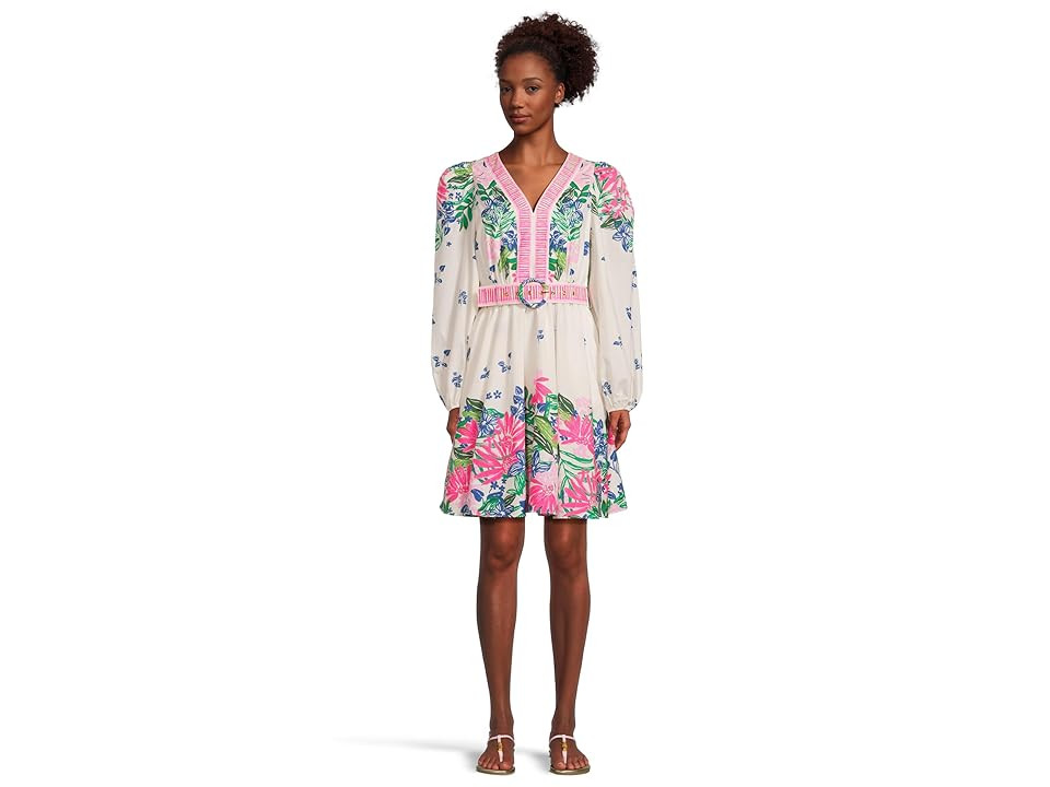 Lilly Pulitzer Chyanna Dress Women's Dress Endless Summers Engineered : 2, Cotton | Zappos