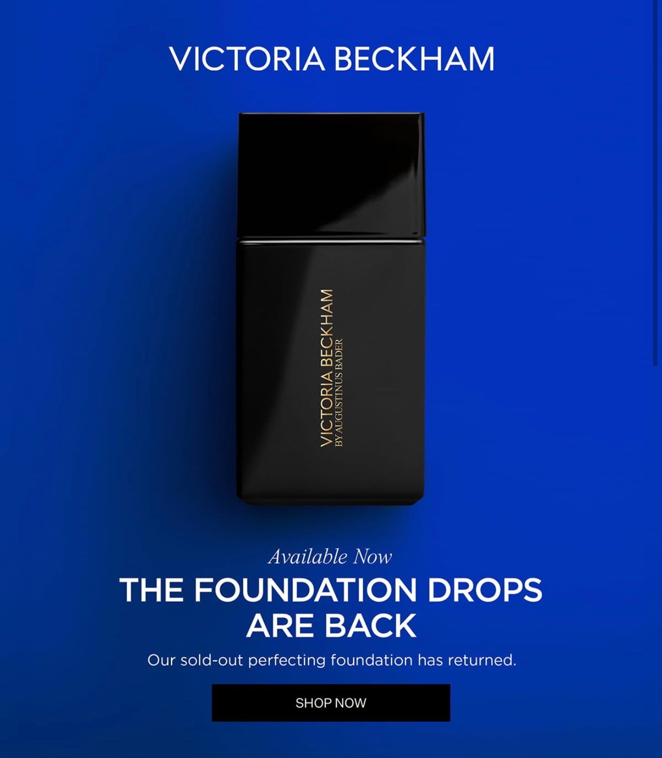 viral foundation drops are finally back in stock! i wear shade 07! these will go fast 