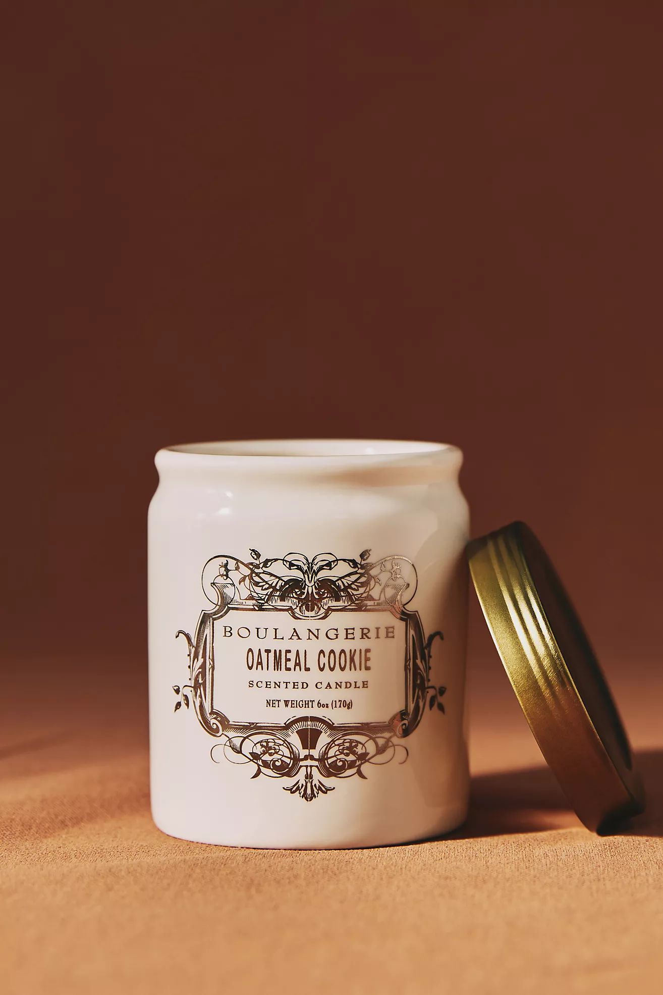 Boulangerie Oatmeal Cookie Jar Candle | Anthropologie (US)