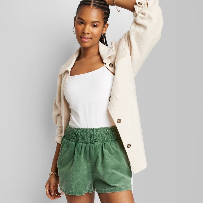 Women's Corduroy Pull-On Shorts - Wild Fable™ | Target