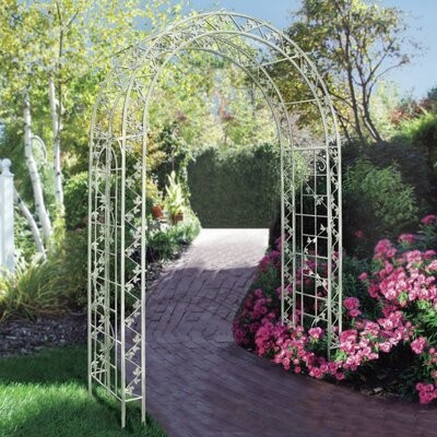 Crescent Garden Arbor | Wayfair North America