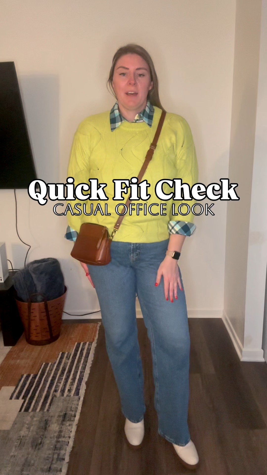 A casual office day quick fit check!
I feel very elevated with my sweater matching the button down underneath, so cute!

plus size fashion, long inseam jeans, old navy, lane Bryant, Portland leather, affordable fashion, office wear

#LTKWorkwear #LTKPlusSize #LTKMidsize