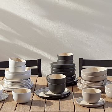 Kaloh Melamine Dinnerware (Set of 16) | West Elm (US)