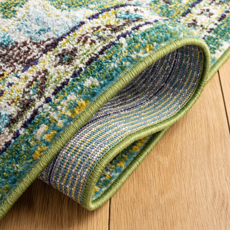 Shanna Oriental Green Area Rug | Wayfair Professional