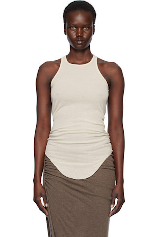 Off-White Hollywood Basic Rib Tank Top | SSENSE