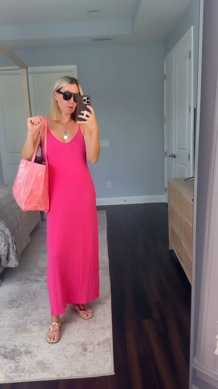 Packing for Amelia Island and I am absolutely loving my new Amazon finds! Wearing a size small in the dress 

 #LTKootd #LTKOver40 #LTKSaleAlert
