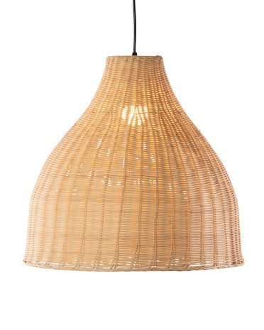 20x20 Hakka Rattan Pendant Light | TJ Maxx