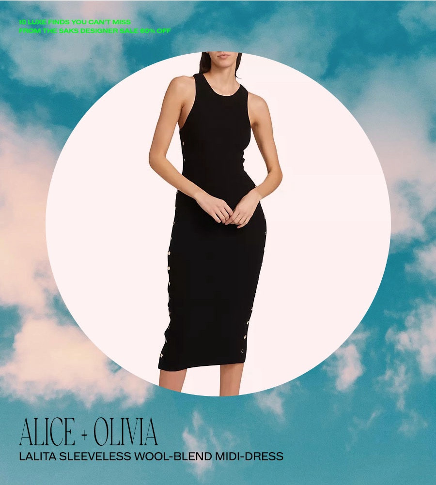 10 Luxe Finds You Can’t Miss From The Saks Designer Sale 60% Off - When it’s time to refresh your wardrobe, nothing compares to the thrill of finding a great deal, especially on designer duds. We’re firm believers that summer heralds one of the best seasons for online shopping, offering a plethora of vibrant dresses, fun swimwear, and so much more. Plus, the summer sales are legendary, presenting optimal opportunities to snag those coveted pieces you’ve been eyeing. For a seamless shopping experience, look no further than Saks Fifth Avenue. Whether you’re lounging poolside or attending rooftop soirées, Saks offers a plethora of pieces that infuse luxury into your warm-weather collection. Trust us when we say these are the best designer steals of the season.