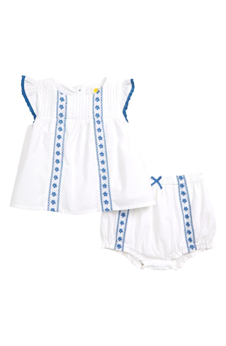 Sunny Days Embroidered Top & Shorts Set | Nordstrom