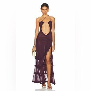 Jaded London Fatale Maxi Dress in Dusk | Poshmark