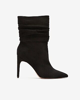 Slouch Heeled Booties | Express