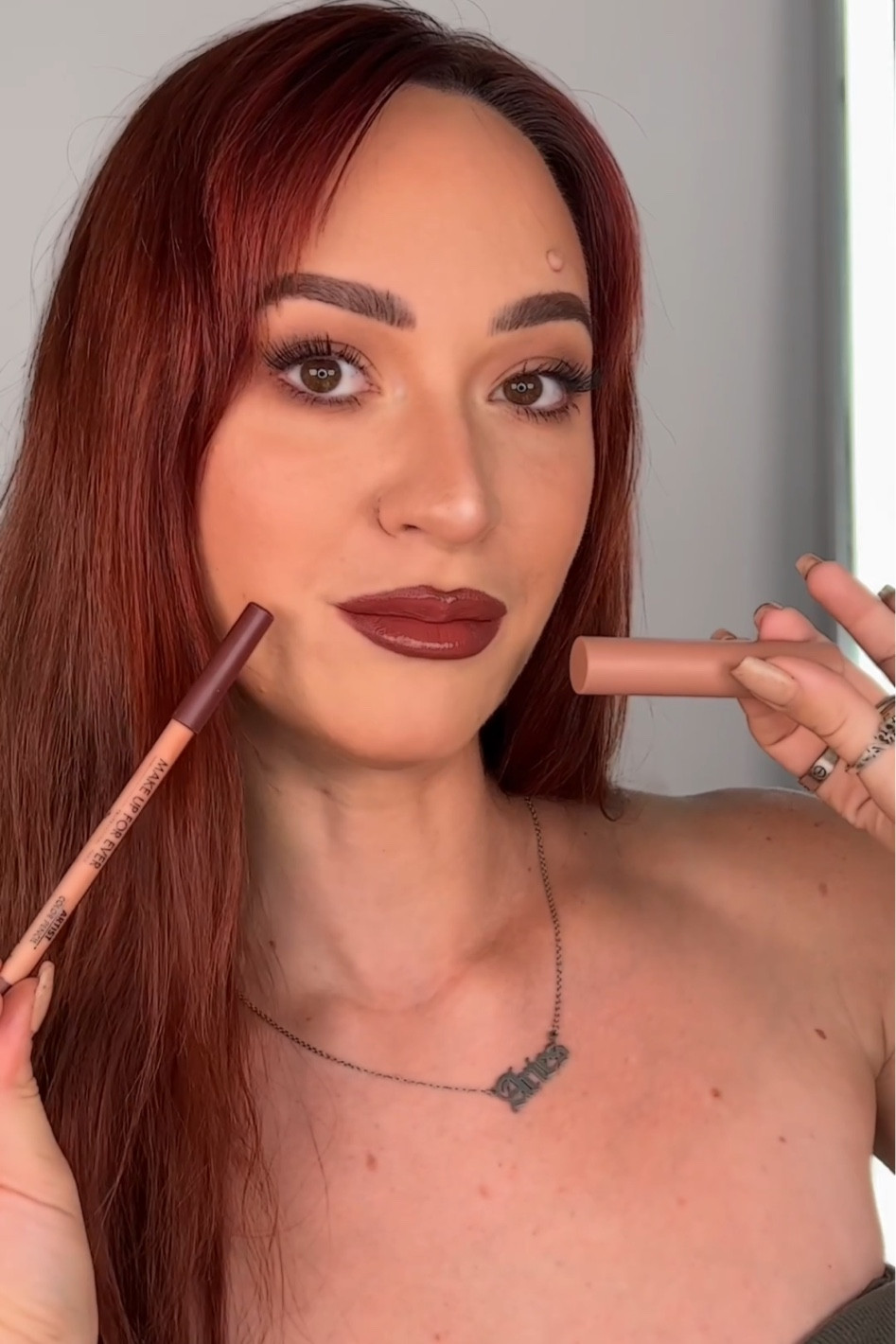 Cherry Cola Lip Combo 🥀🍒🍷