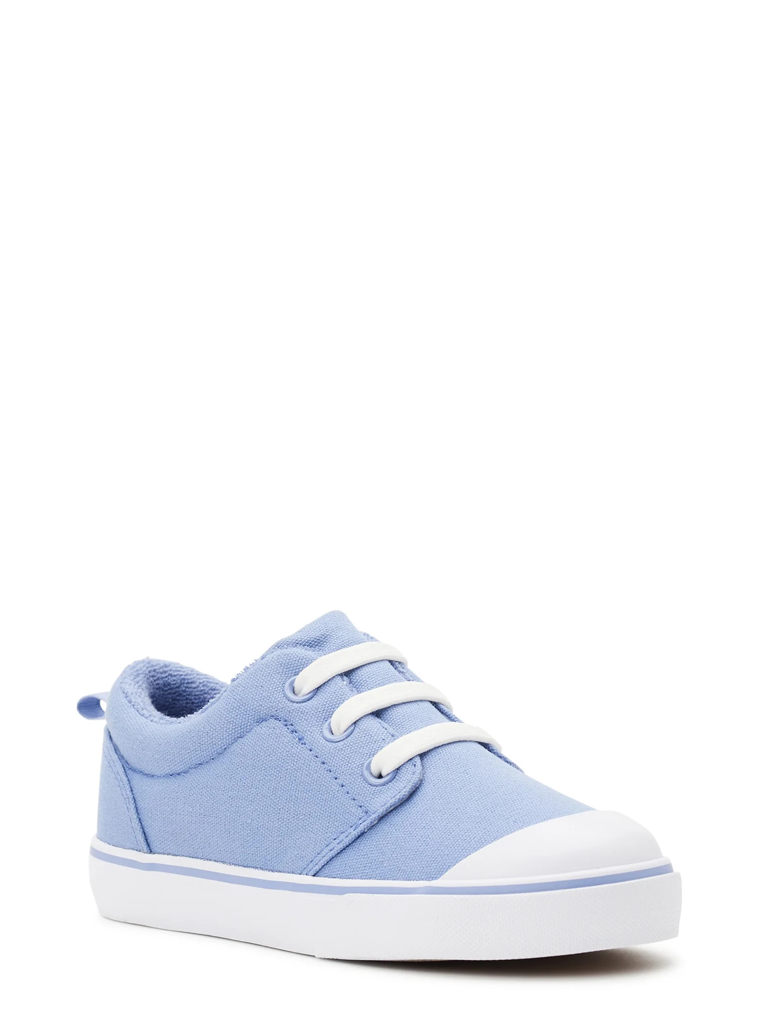 Wonder Nation Toddler Boys Elastic Lace-Up Sneakers | Walmart (US)