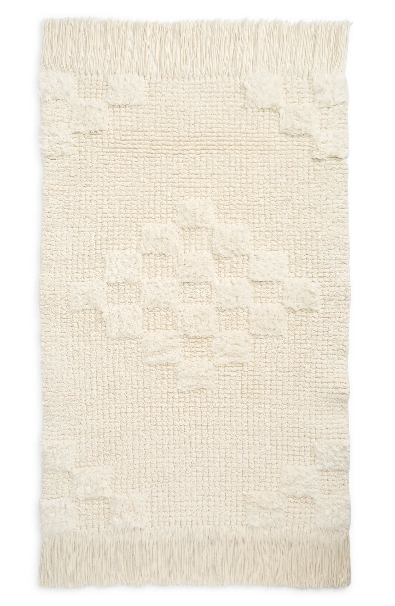 Dot Dash Tassle Bath Rug | Nordstrom