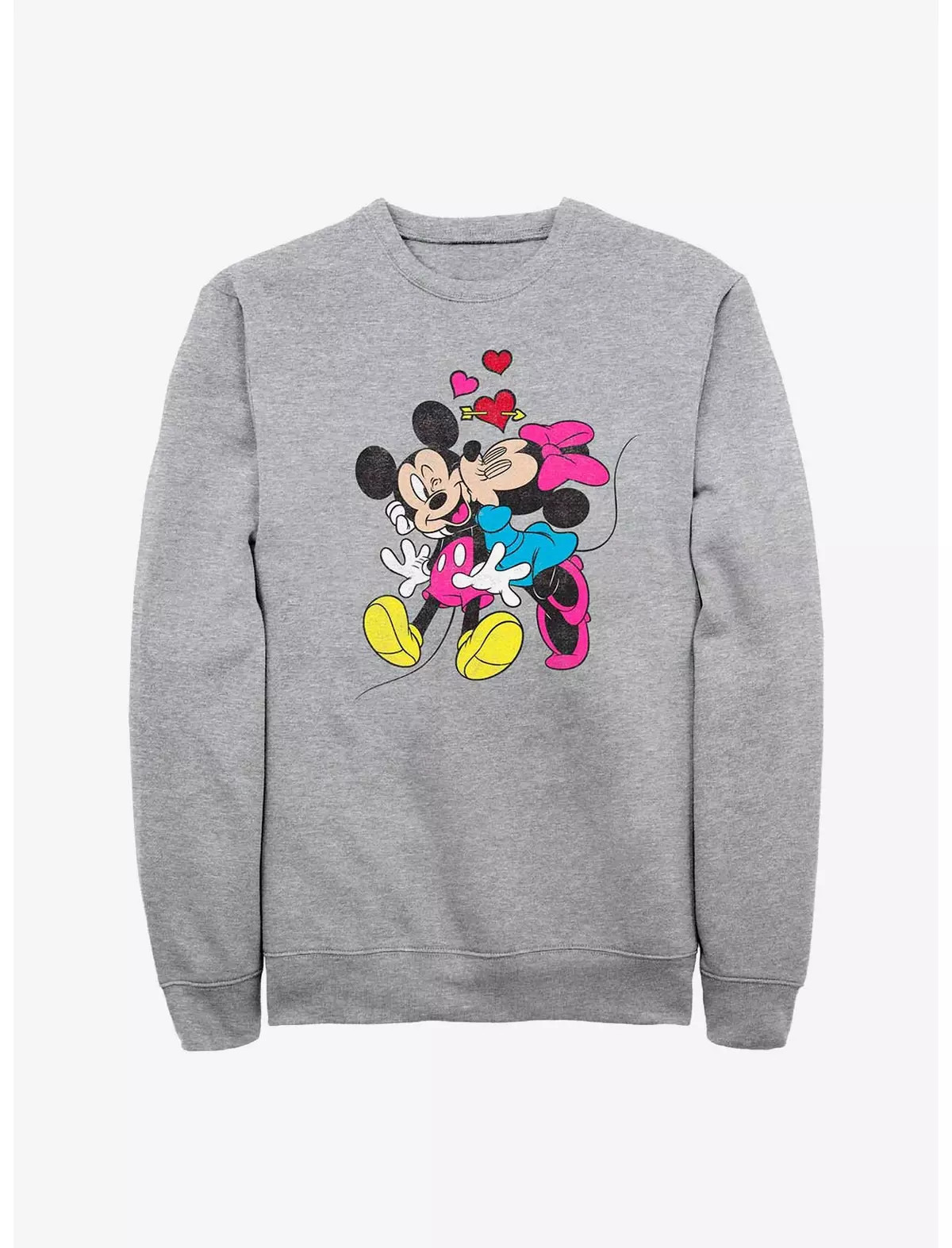 Disney Mickey Mouse & Minnie Mouse Love Sweatshirt | Hot Topic