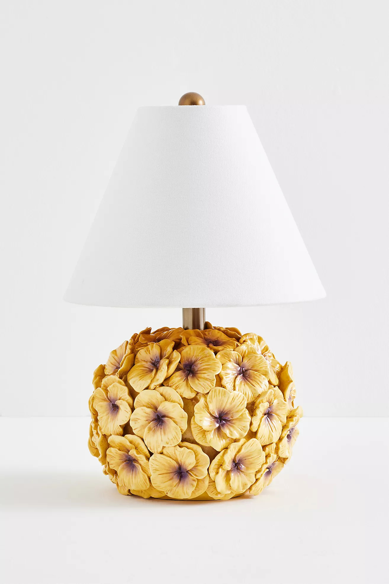 Aster Pansy Table Lamp | Anthropologie (US)