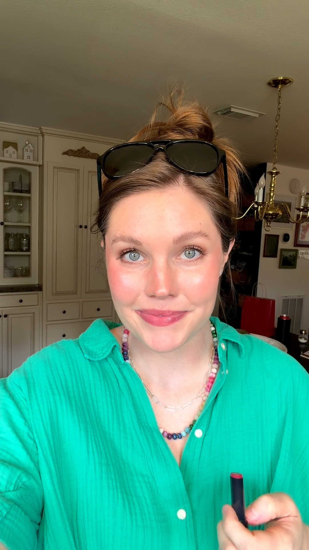 Glowy makeup look! 
......
Drugstore makeup L'Oreal lumi glotion L'Oreal makeup glowy skincare glowy skin Nivea balm colored lip balm tinted balm Japan skincare Japan makeup liquid blush liquid contour fair skin makeup matte eyeshadow palette drugstore mascara drugstore brows brow pencil beaded necklace spring makeup summer makeup matte foundation drugstore foundation Amazon beauty Amazon sunglasses dupe sunglasses aviator sunglasses  natural makeup easy makeup quick makeup 

#LTKspringtrends #LTKspring #LTKBeauty