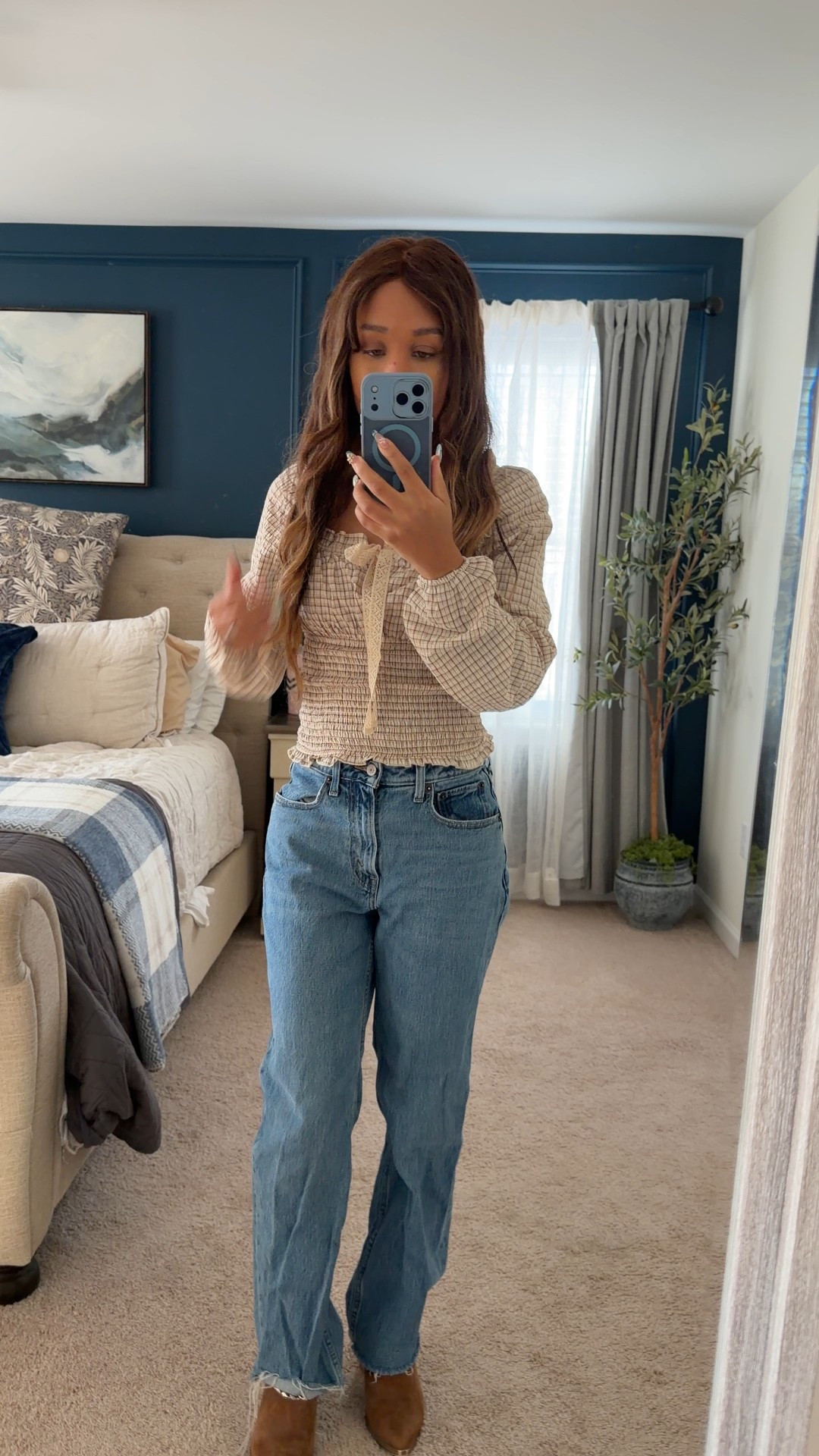 Winter outfit | casual style | puffed sleeves 

#LTKFindsUnder100 #LTKPetite #LTKootd