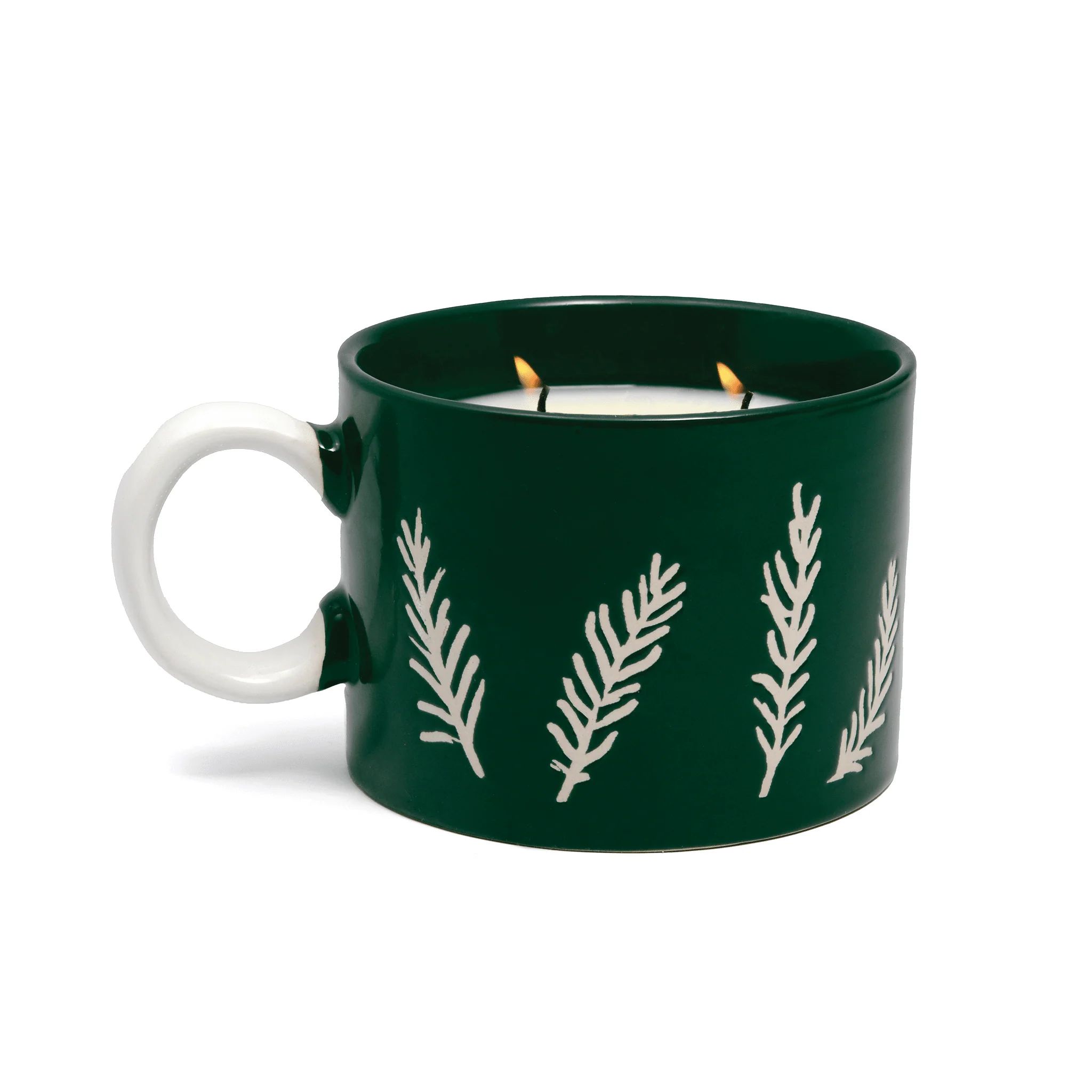Cypress & Fir - 8oz Green Ceramic Mug | Paddywax