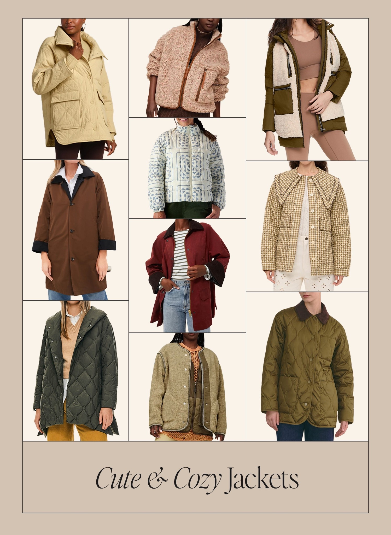 cute and cozy jackets!

#LTKSeasonal #LTKStyleTip