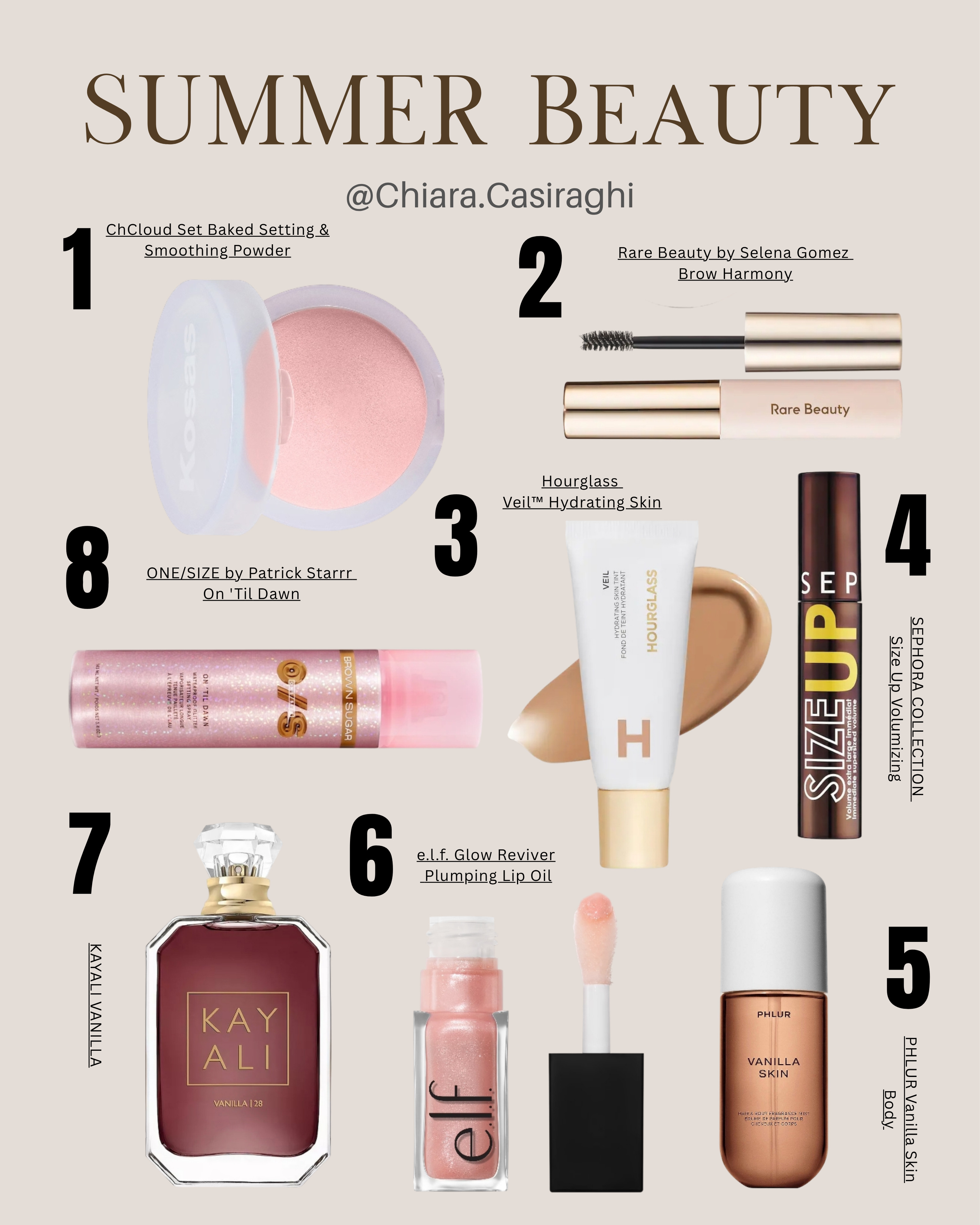 Keep your skin glowing and fresh all season long with these essential summer beauty favorites. Designed to withstand the heat, these top-rated products deliver an effortless, radiant look. Click the link in bio to shop this summer beauty routine! #SummerBeauty #GlowySkin #BeautyEssentials 

 #LTKselfcare #LTKSaleAlert #LTKBeauty