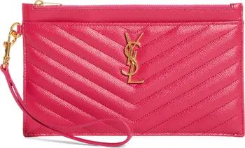 Monogram Matelassé Leather Pouch | Nordstrom