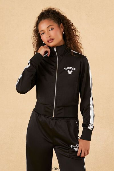 Disney Mickey Mouse Zip-Up Jacket | Forever 21