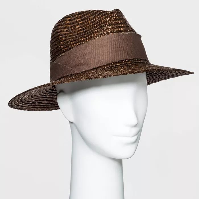 Women's Straw Panama Hat - A New Day™ One Size | Target