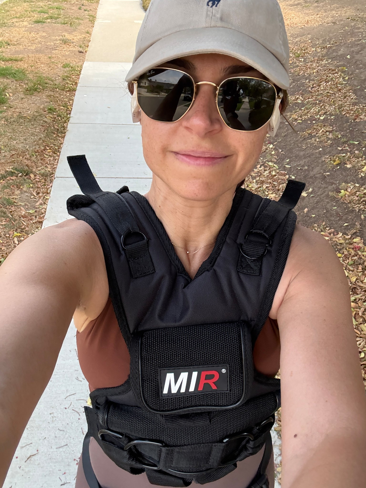 Weighted vest, goes up to 30lbs 

#LTKOver40 #LTKSummerEdit #LTKActive