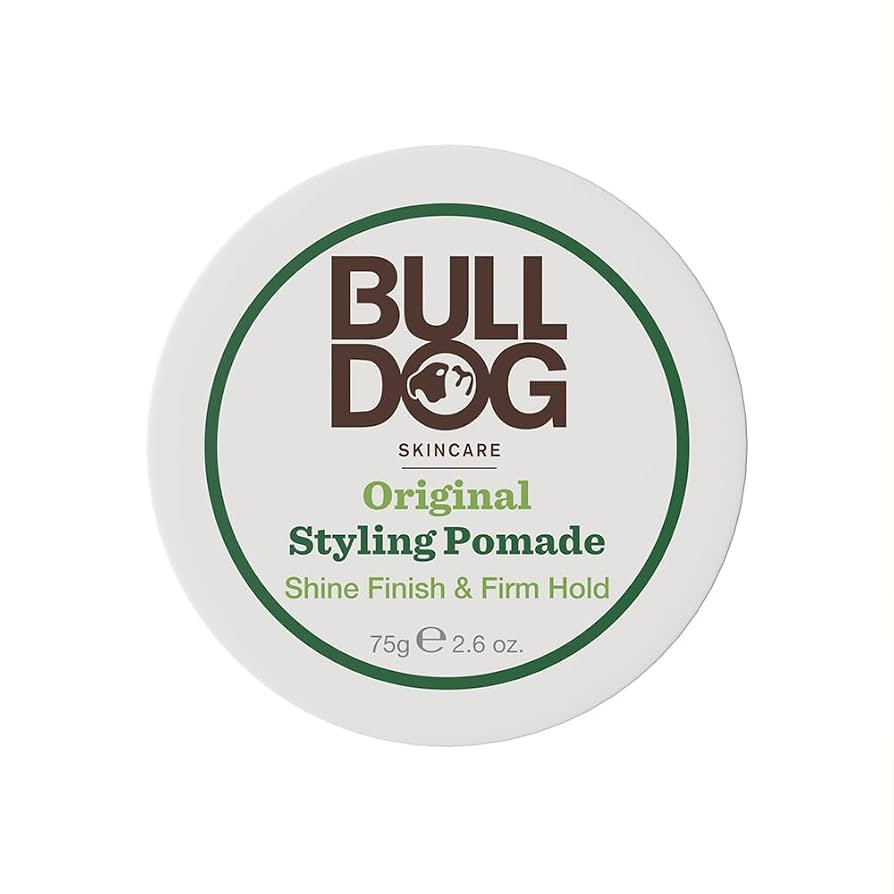 BULLDOG SKINCARE - Original Hair Styling Pomade For Men | Shine Finish and Firm Hold | 75 g | Amazon (UK)
