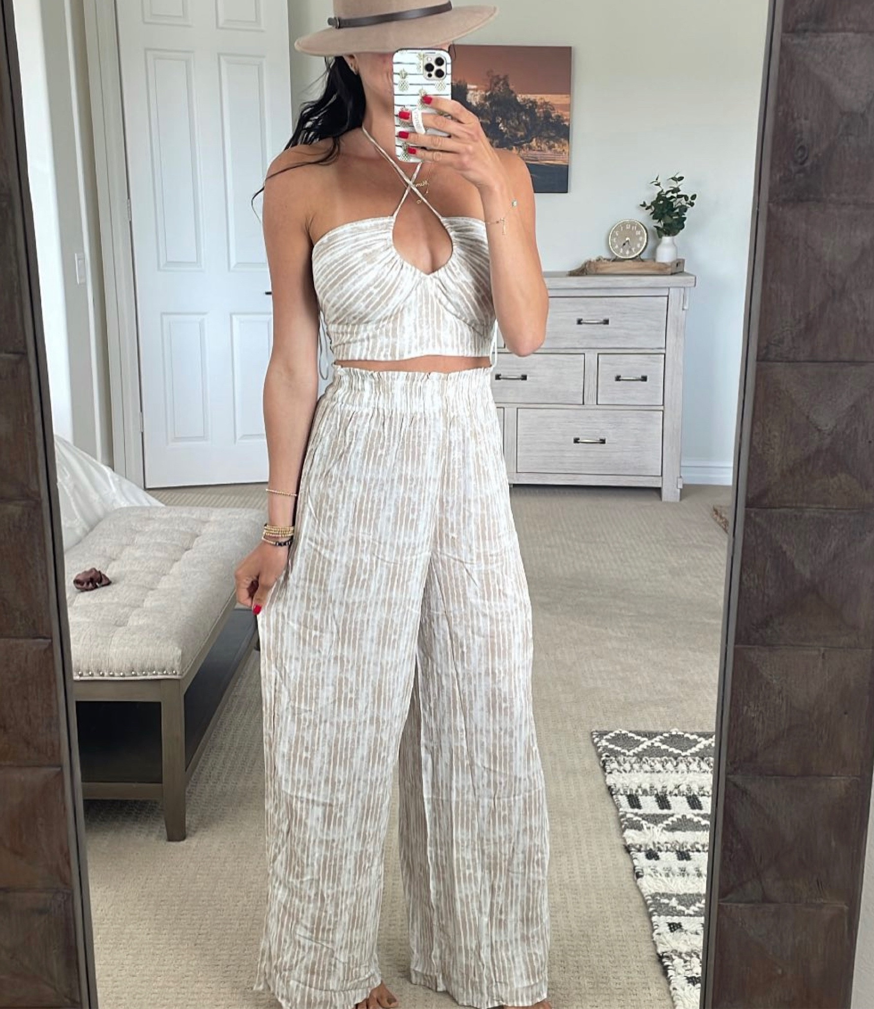 True to size. Im wearing a small 