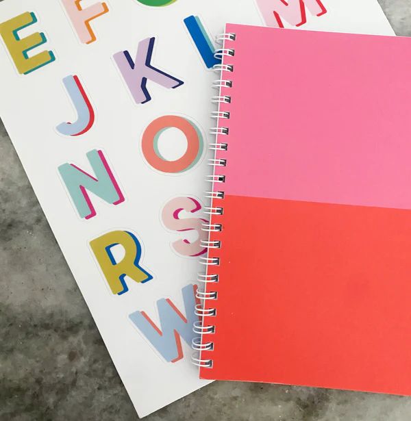 Small Colorblock Notebook Bundle | Joy Creative Shop