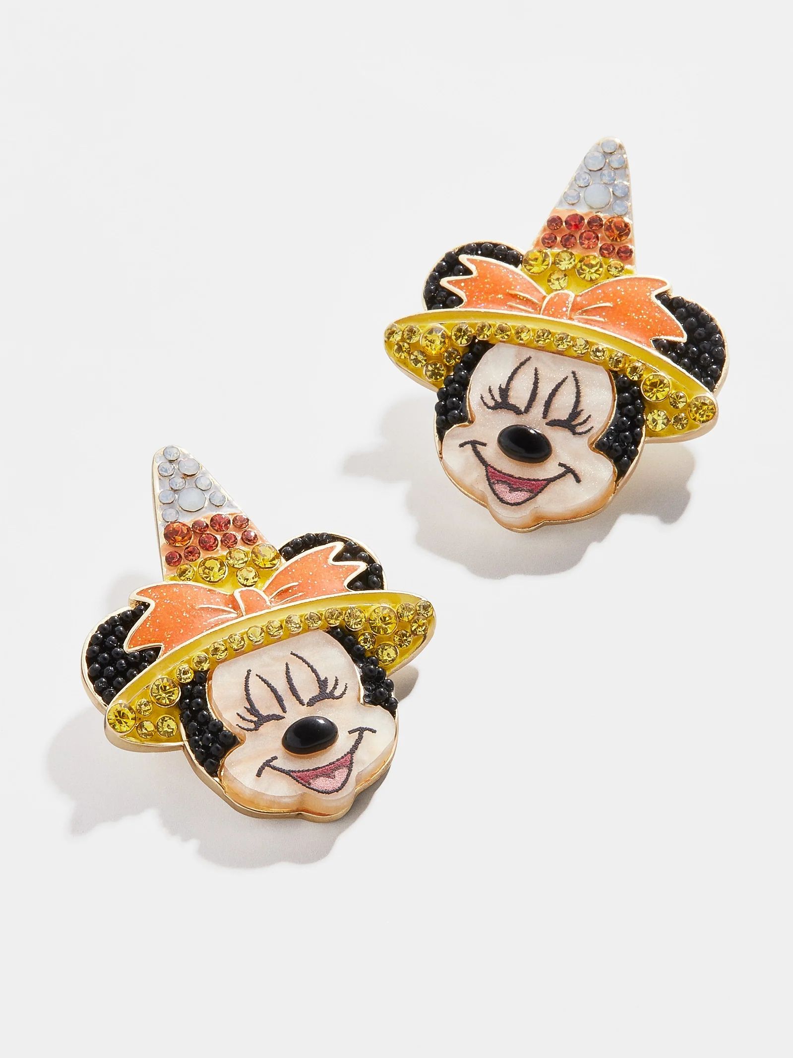 Candy Corn Minnie Mouse Disney Earrings | BaubleBar (US)