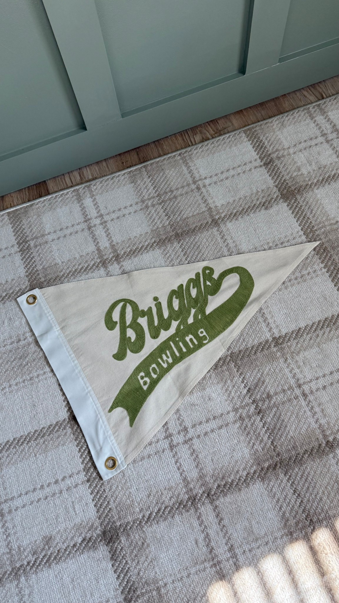 The cutest canvas flag for baby boy room! 

#LTKBaby #LTKHome