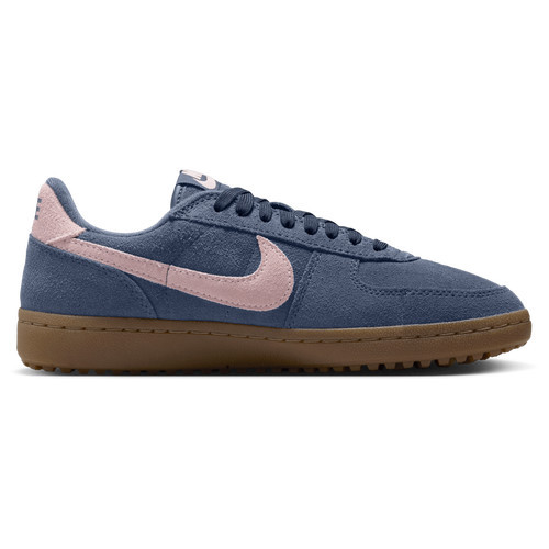 Nike Womens Nike Field General - Womens Basketball Shoes Thunder Blue/Pink Foam/Gum Dk Brown Size 09.5 | Foot Locker (US)