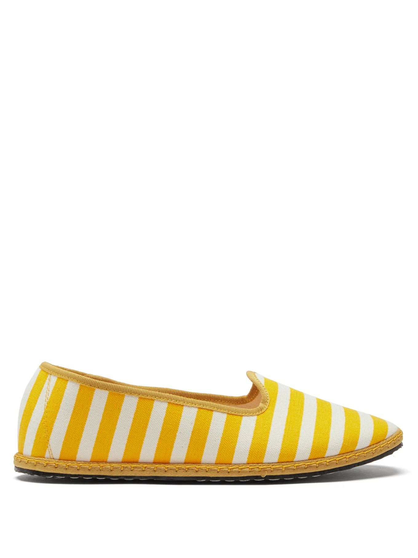 Gondola striped canvas flats | Vibi Venezia | Matches (US)